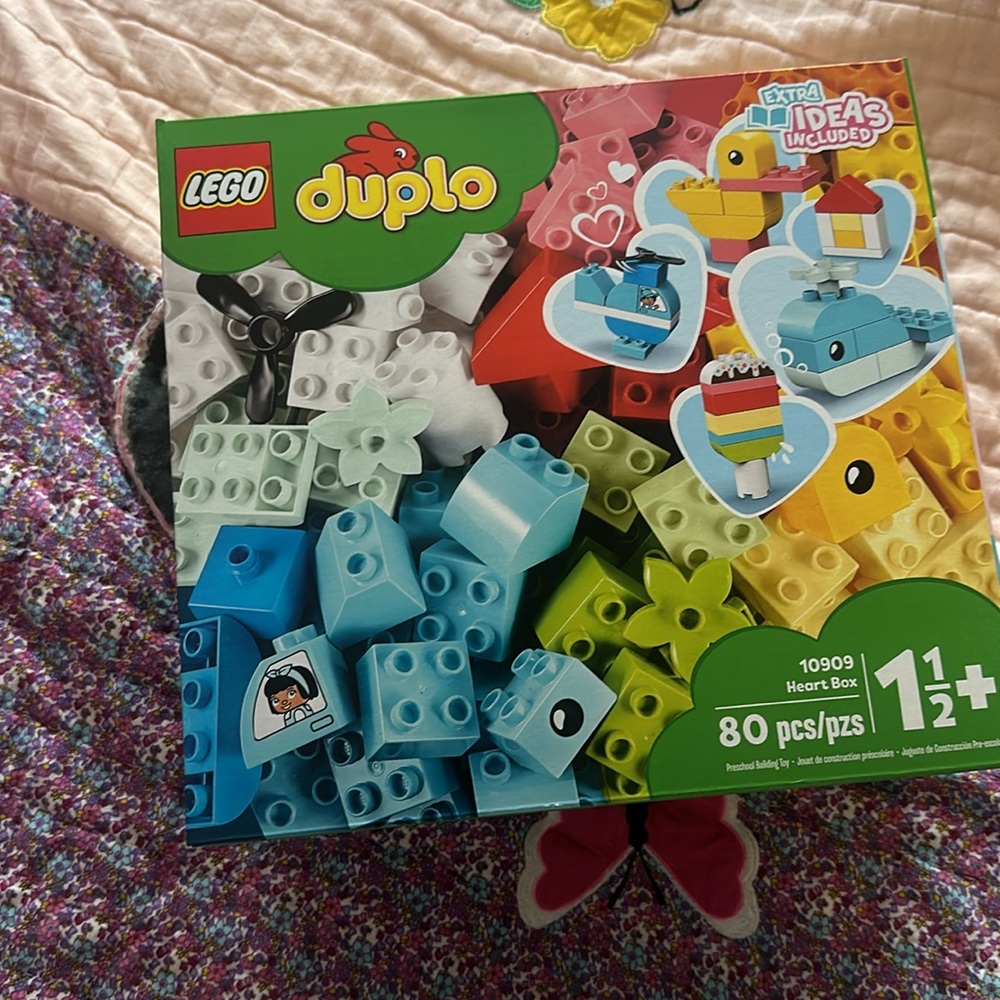 New Duplo Lego Kits Toddler Toys Family House on Wheels Heart Box Loose Bricks - Picture 4 of 9